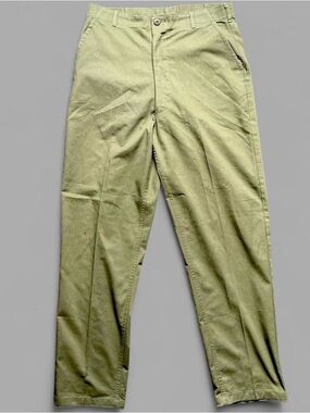 Men's Olive Green Casual Pants